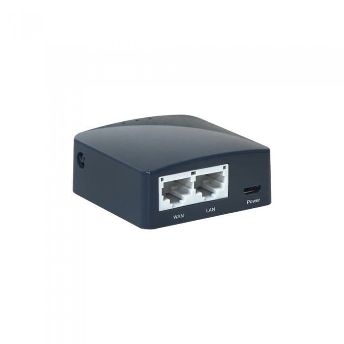 GL.iNet Shadow GL-AR300M16 — порти WAN, LAN та живлення Micro USB